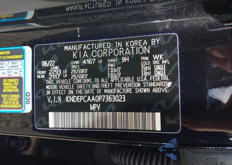 2023 Kia Seltos Lx from USA, damaged, VIN KNDEPCAA0P7363023